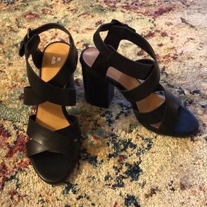 BP. (Nordstrom) Terry Block Heel Sandal, NWOT